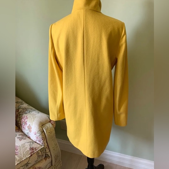 NWT! New York & Company NY & Co. Coat Yellow Gold | Size Small (S) - Picture 3 of 13